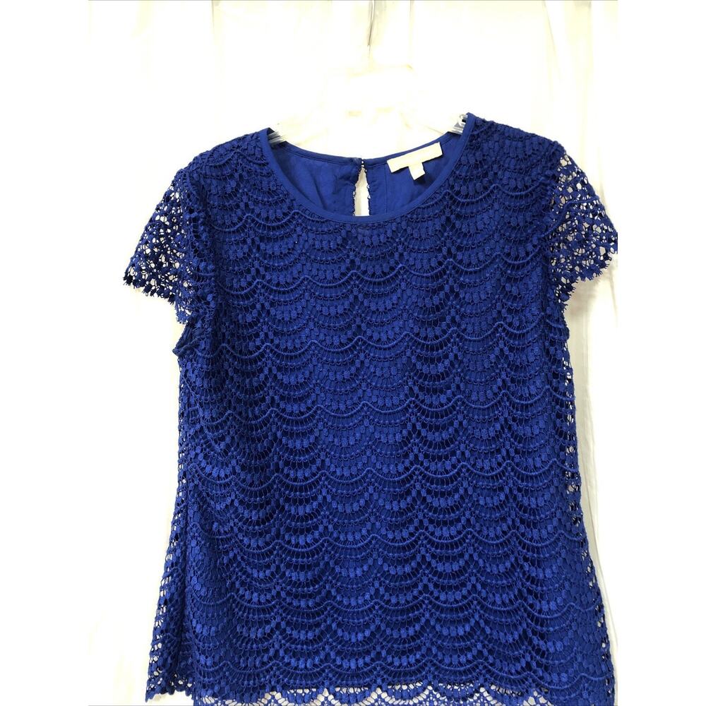 Banana Republic Blue Lace Shirt